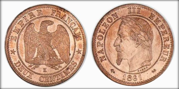 2 centimes (Napoleon III)