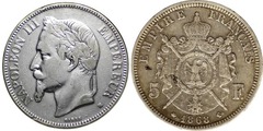 5 francs (Napoleón III)