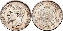 2 francs (Napoleón III)