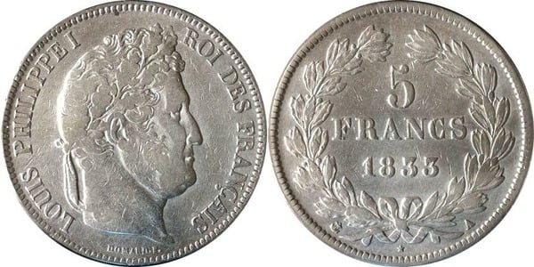 5 francs (Louis Philippe I)