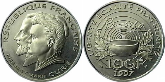 100 francs (Pierre and Maria Curie)