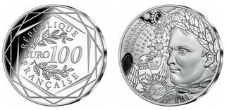 100 euro ( 200th Anniversary of the Death of Napoleon Bonaparte)