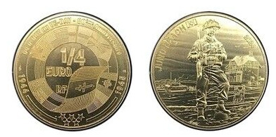 1/4 euro (Landing June 6, 1944-June 1944)