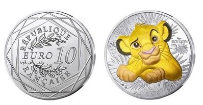 10 euro (30 years of The Lion King)