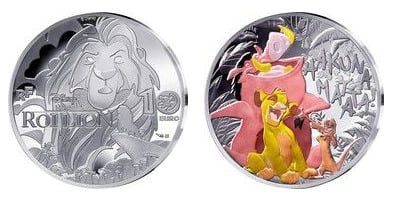 10 euro (30 years of The Lion King-Hakuna Matata)