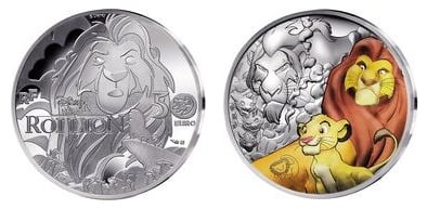 50 euro (30th anniversary of The Lion King)