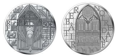 50 euro (Notre-Dame de Paris Cathedral reopens to the public).