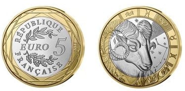 5 euro (Aries)