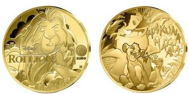 50 euro (30th anniversary of The Lion King)