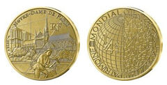 1/4 euro (Cathedral of Notre-Dame de Paris)