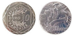 10 euro (90 years of DC COMICS - Batman and Joker)