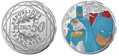 50 euro (90 years of DC COMICS-Batman)