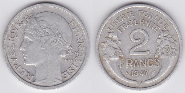 2 francs