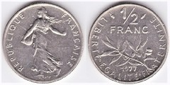 1/2 franc