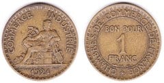 1 franc (Chambres of Commerce)