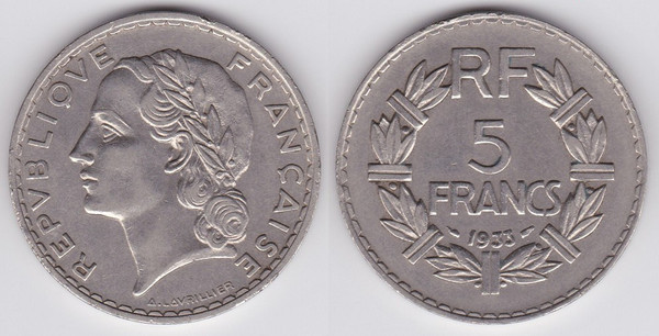 5 francs