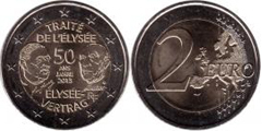 2 euro (50 Aniversario del Tratado del Eliseo)