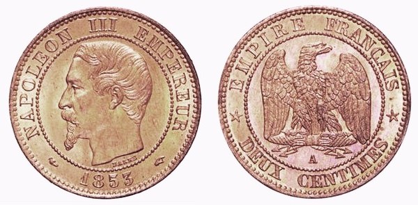 2 centimes (Napoleon III)