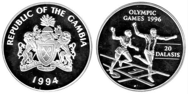 20 dalasis (Olympic Games Atlanta 1996)