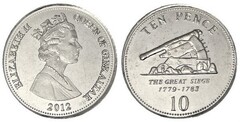 10 pence (El Gran Sitio 1779-1783)