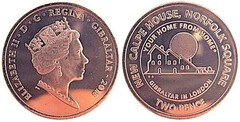 2 pence (Logotipo oficial de la Casa Calpe)