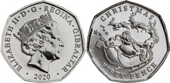 50 pence (Christmas 2020)