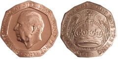 20 pence (Coronation of Charles III)