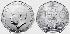 50 pence (Christmas 2024)