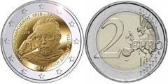 2 euro (100 Aniversario del Nacimiento de Manolis Andronikos)