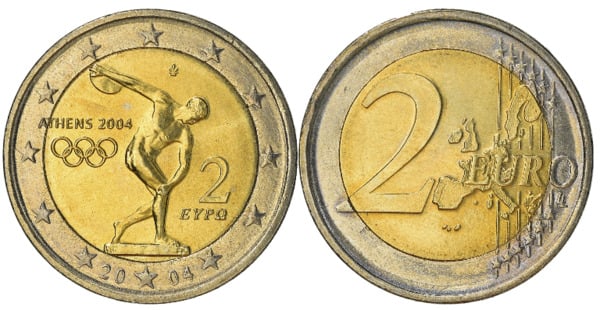 2 euro (Athens 2004 Olympic Games)