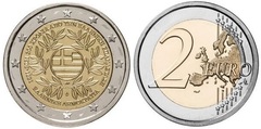 2 euro (200 Aniversario de la Revolución Griega)