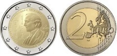 2 euro (150 Aniversario del Nacimiento de Constantin Carathéodory)