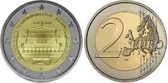 2 euro (50th Anniversary of the Restoration of Democracy in Greece)