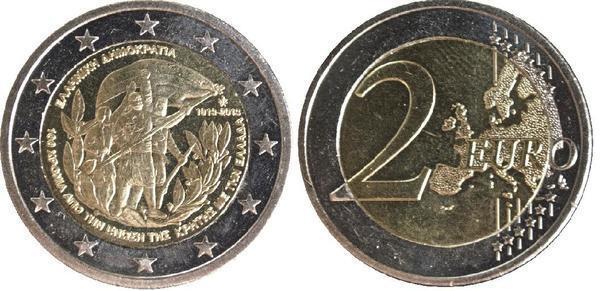 2 euro (100th Anniversary of the Union of Crete to Greece)