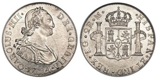 2 reales (Charles IV)