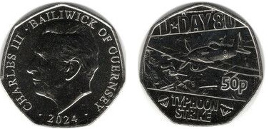 50 pence (Day D - Typhoon strike)