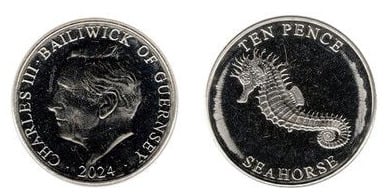 10 pence (Seahorse)