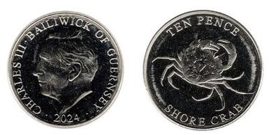 10 pence (shore crab)