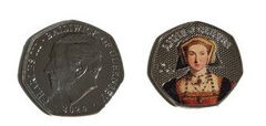 50 pence (Anne of Cleves-Color)