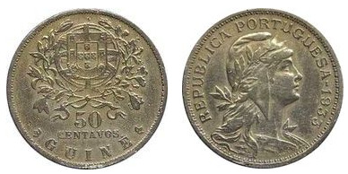 50 Centavos (Portuguese Guinea)