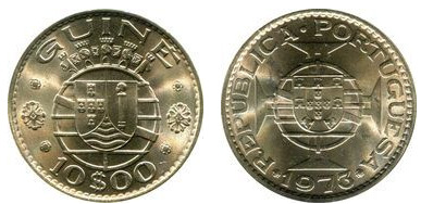 10 escudos (Portuguese Guinea)