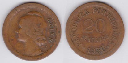 20 centavos (Portuguese Guinea)