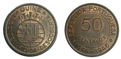 50 centavos (Portuguese Guinea - 500th Anniversary of Discovery)