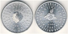 5 euro (50 Aniversario del Fin de la Colonización de las Antillas Holandesas)