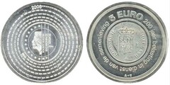 5 euro (200 Aniversario del Servicio de Impuestos)