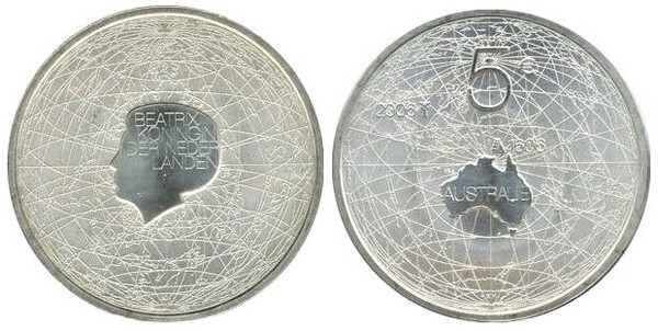 5 euro (400th Anniversary of the Discovery of Australia)