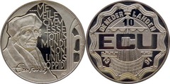 10 ecu (Desiderius Erasmus of Rotterdam)