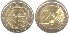 2 euro (10th Anniversary of the Economic and Monetary Union / EMU / EMU)