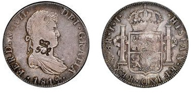 6 shillings 1 penny- Contramarca ( British settlements in the Bay of Honduras)