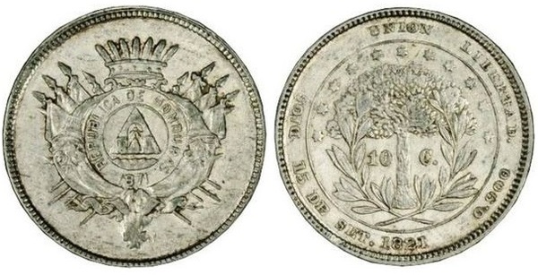 10 centavos (50th Anniversary of Independence)